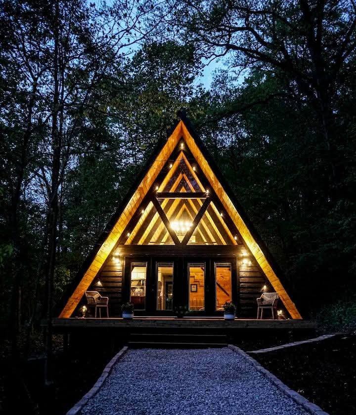 Interior cabaña recámara