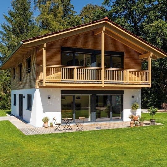 Cabaña moderna exterior