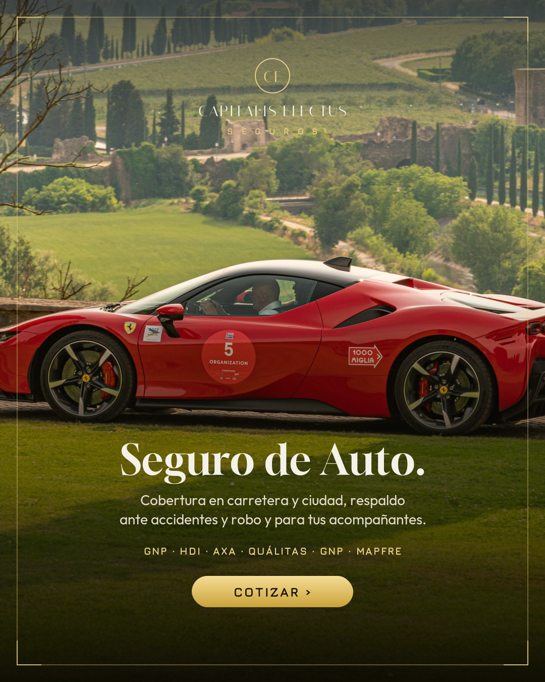 Seguro de Auto — Capitalis Electus